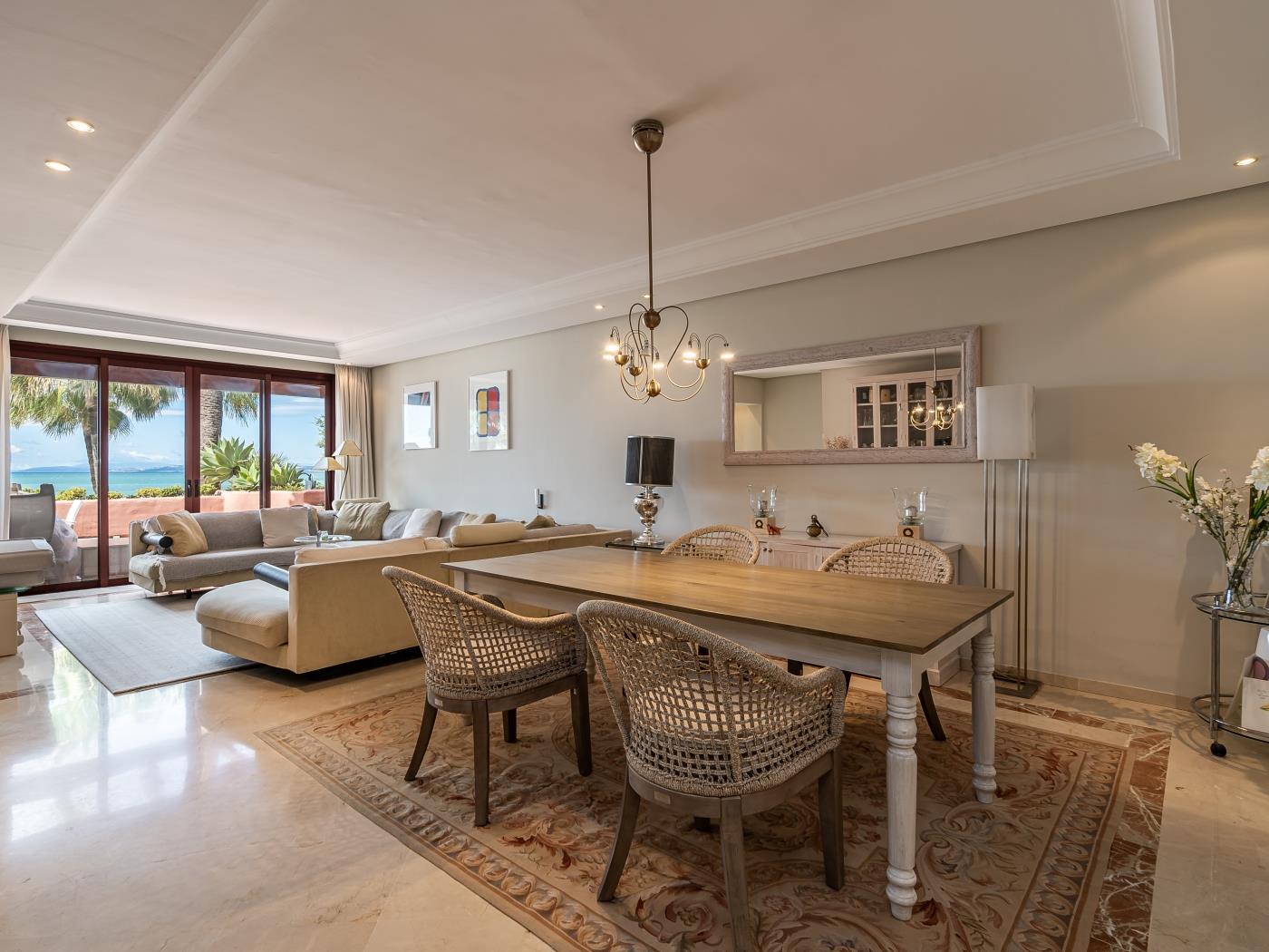 image Appartement confortable avec vue sur la mer à Cabo Bermejo 1